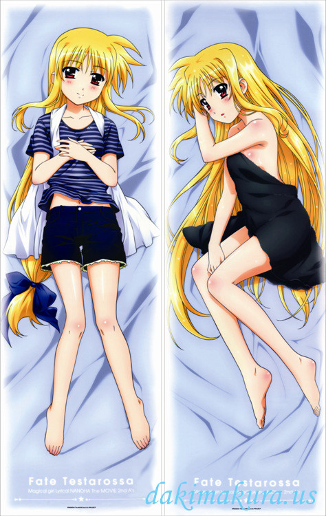 Magical Girl Lyrical Nanoha - Fate Testarossa Anime Dakimakura Pillow Cover